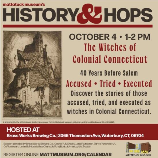 History & Hops: Witches in CT