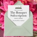 Dahlia Bouquet Subscription