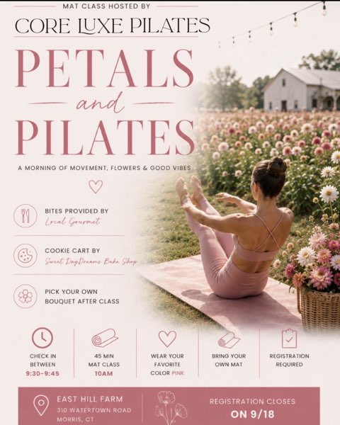 Petals and Pilates