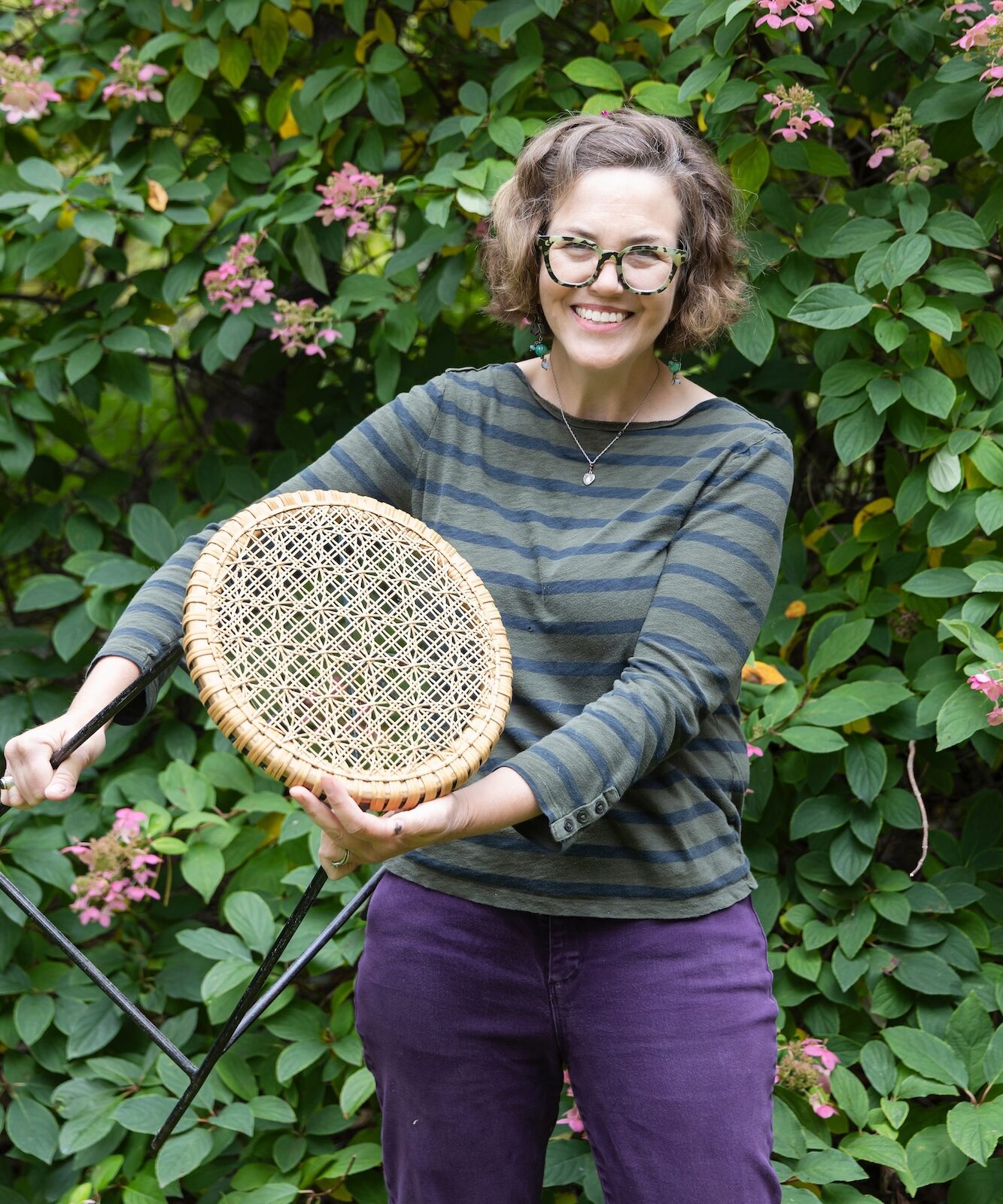 Norfolk Chair Weaver Susannah Anderson Restores Heirlooms